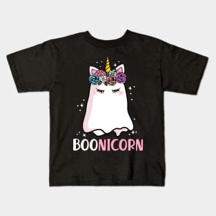 Halloween Boonicorn - Unicorn Ghost - Girls Gift Kids T-Shirt